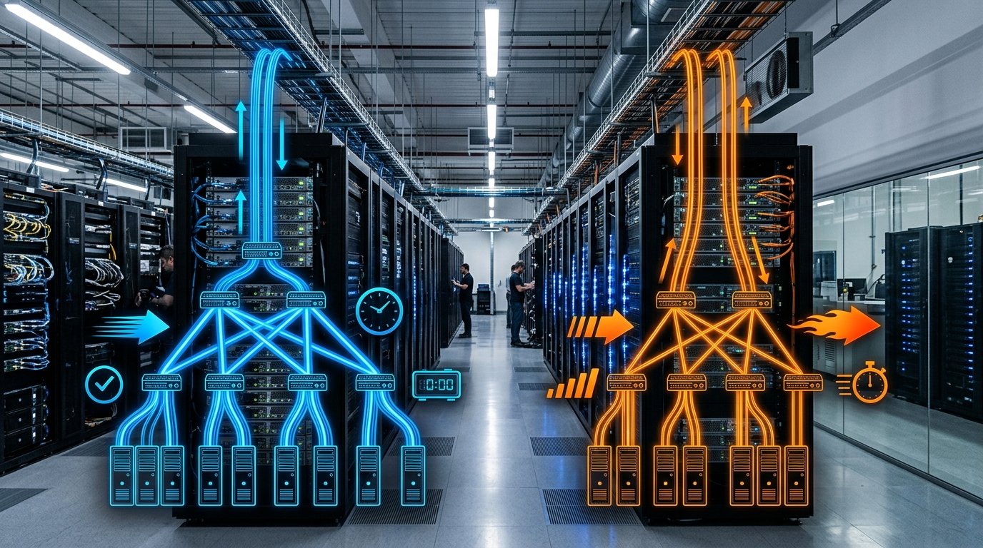 InfiniBand vs Ethernet: что выбрать для GPU-кластера