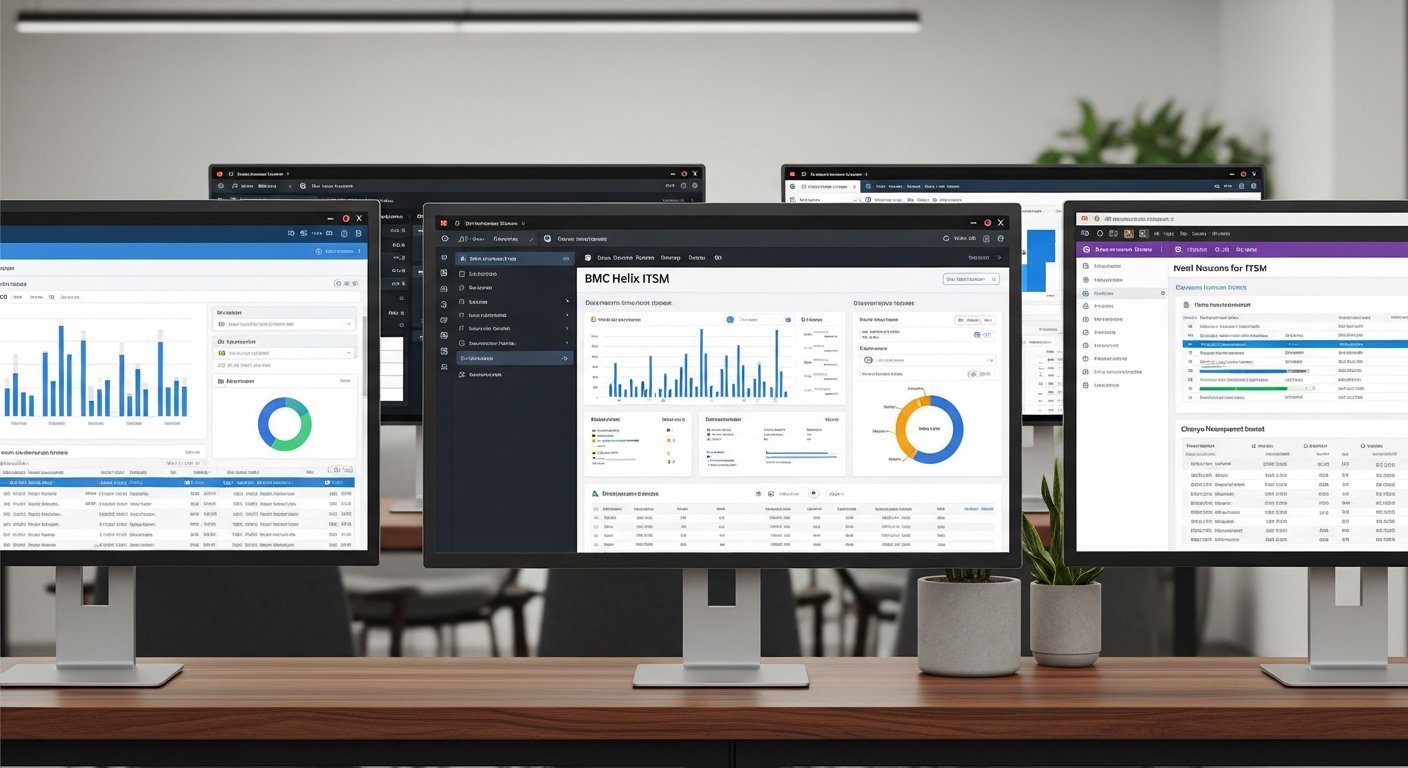 Интерфейсы различных ITSM-систем, сравнение дашбордов и фич разных платформ
