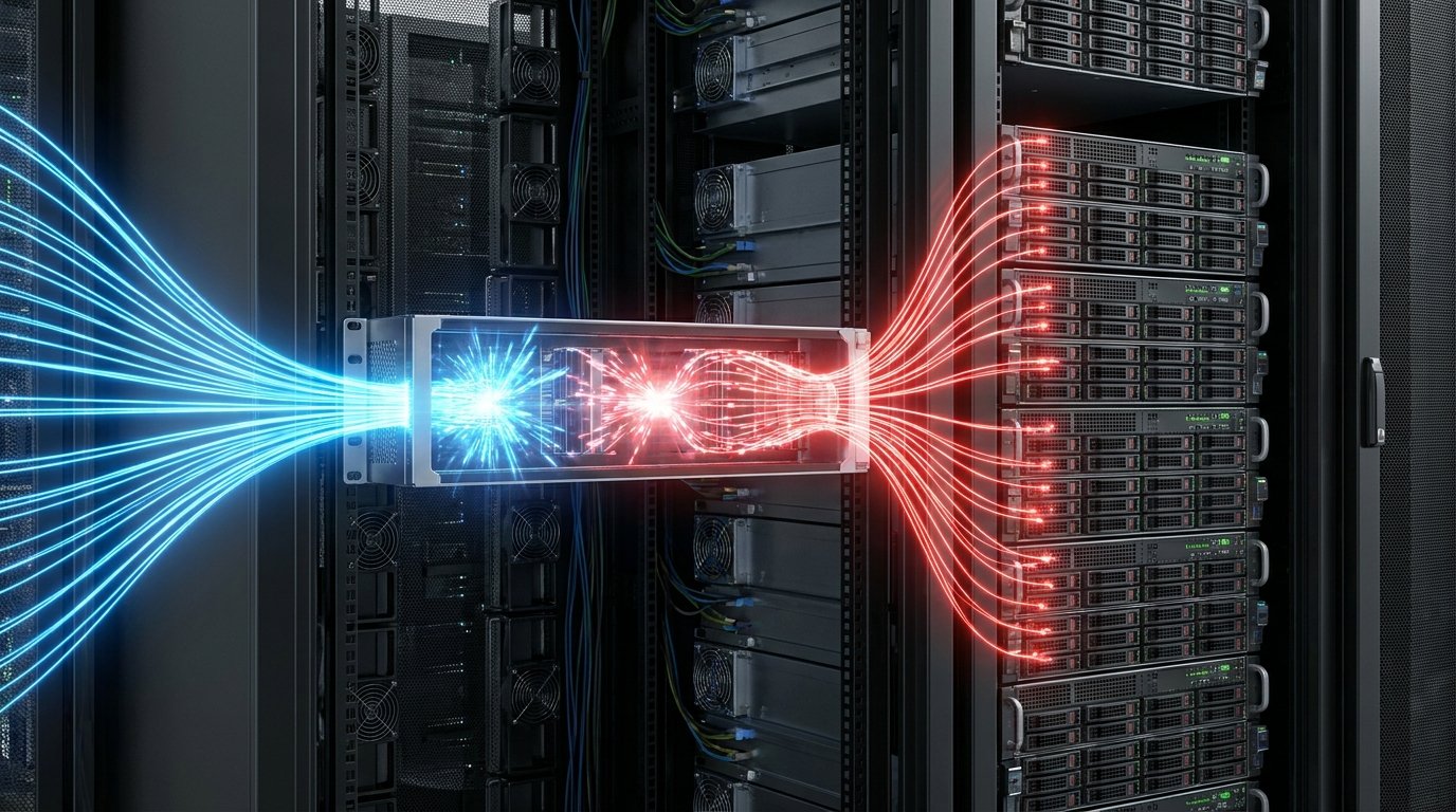 Архитектура с SSL termination на балансировщике и незашифрованным трафиком к backend-серверам