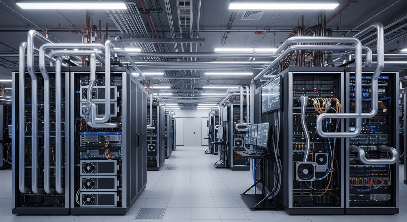 Жидкостное охлаждение GPU-сервера: когда оправдано и как устроено