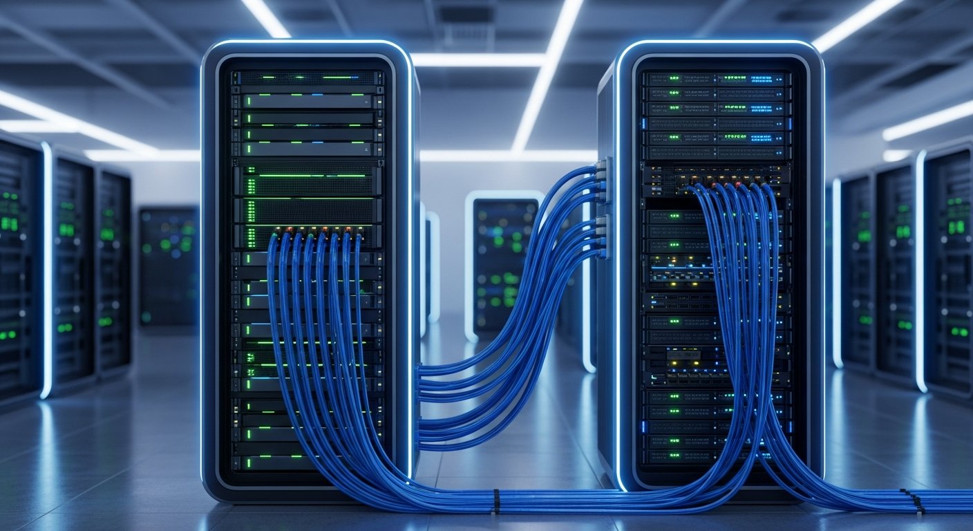 Схема hot standby: основной узел с данными и резервный узел с актуальной репликацией, готовый к быстрому включению