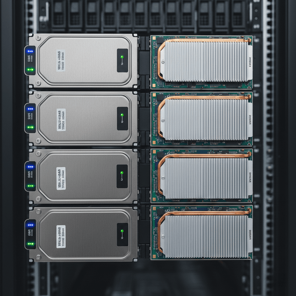 Эффективное хранение данных — детальный разбор HDD, SSD и NVMe для серверных систем