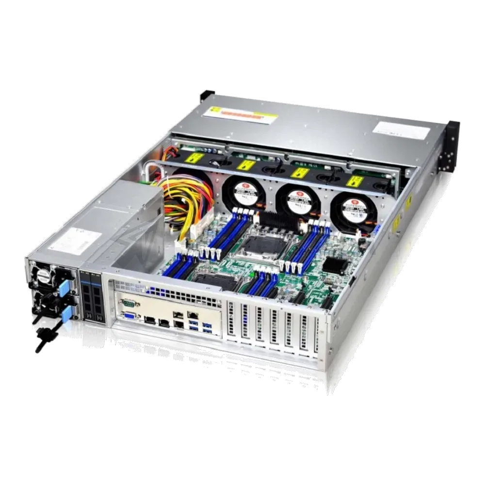 Сервер в сборе / RMC2112-670-HSE-D (bundle1) / RMC2112-670-HSE-D (bundle1):2U/ G3DE-B-PK / 2x Xeon Silver 4310 / 4xDDR4 32GB RDIMM 3200 / 2x SSD SATA3 D3-S4520 960GB, 2.5" /2x1GbE LAN i350/RAID 0/1/10 — фото 3