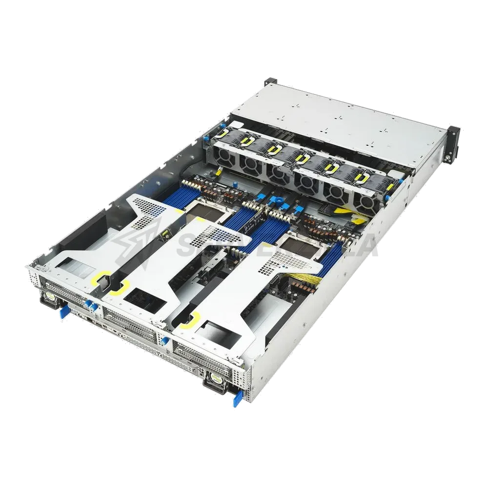 Сервер Crusader Squire 2255R (Rack 2U, 2xEpyc 9335 (32C/64T, 3.0 GHz, 128 MB), 12x32GB DDR5 DIMM ECC reg., 16x1.92TB SSD SATA, 9560-16i + CVM, 2x25Gb/s SFP28, 2xRTX 5000 ADA 32 Gb, 2x3200W, No OS) — фото 6