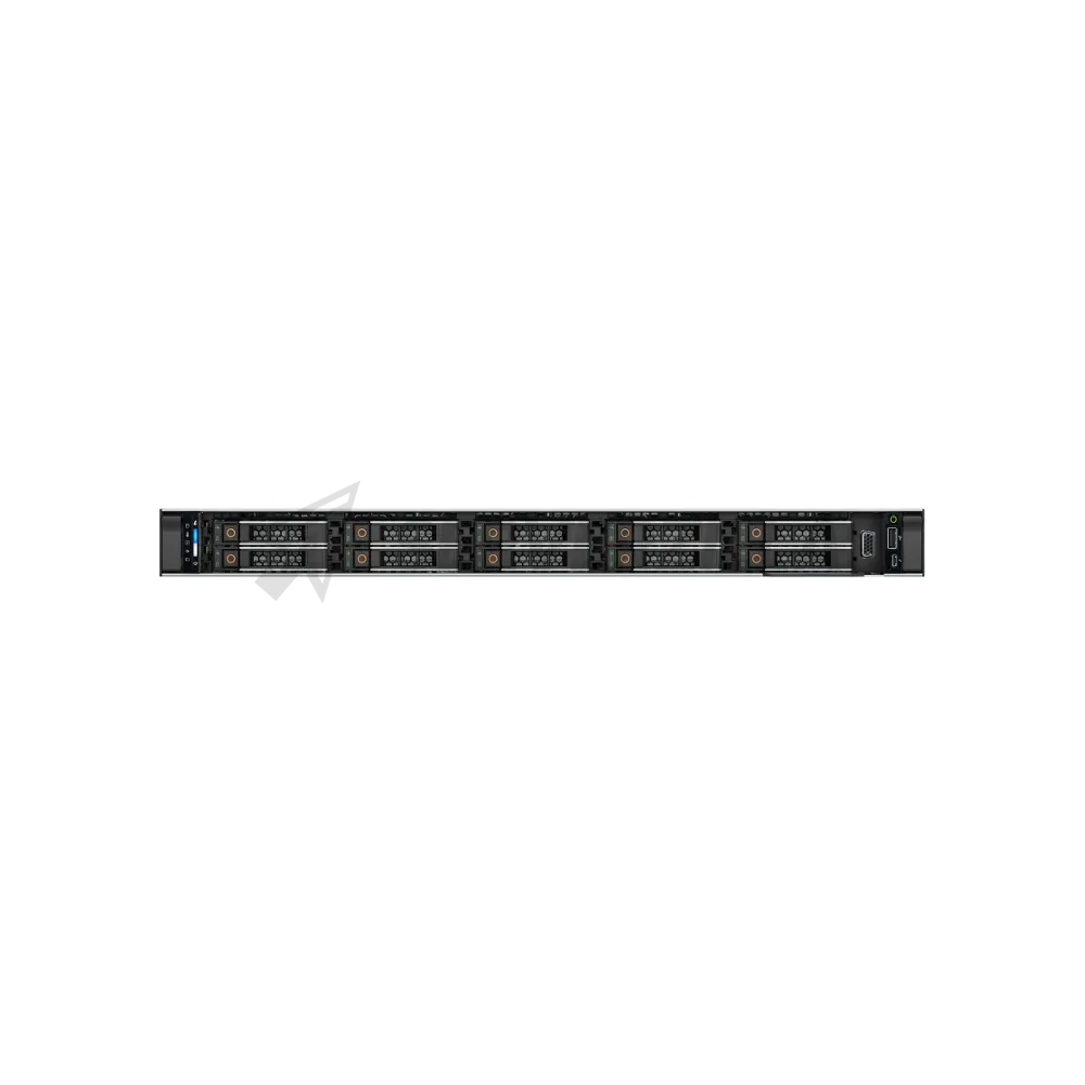 Шасси серверное DELL PowerEdge R660 1U/ 10SFF(inc. 4uni.)/ 2xHS MCC/noMem/H755/noDrives/noLOM/noPSU/ 4HPerf FAN/RC1/bezel/TPM 2.0/IDRAC9 ent/rails/1YWARR