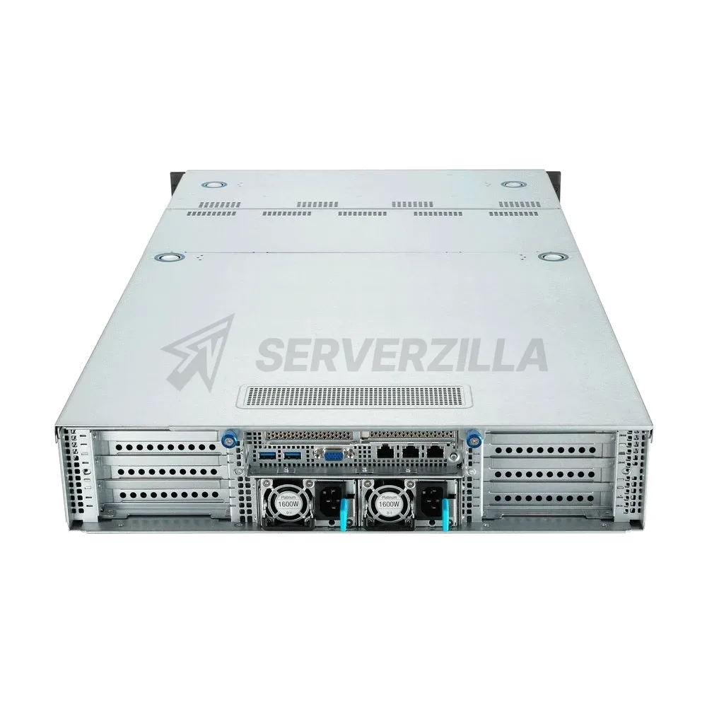 Платформа системного блока ASUS ESC4000-E10 up to 205W, 2x SFF8643 on the backplane, 8x 3,5 trays, 8x NVMe support, 2x 1600W PSU, (274285) — фото 5