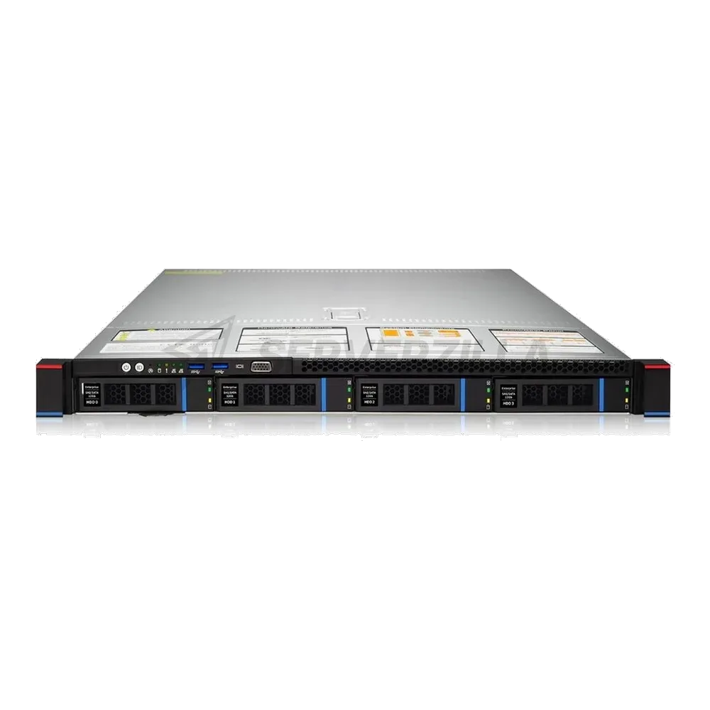 Платформа системного блока Gooxi Bad Pack Intel dual socket 32 DIMM, 1U 4-bay - w/2* 550W CRPS modules + 10GbE dual SFP+ ports (Intel 82599ES)
