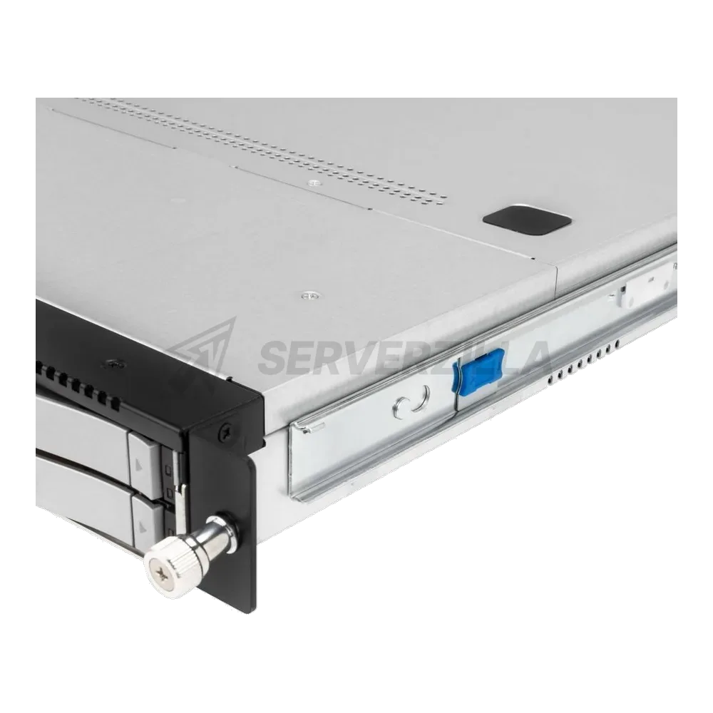 Корпус In-Win Компьютерный  IW-RS110-07  2*750W, AcBel R1BA2751A, with UL62368*2/PDB AcBel R1BU4751A/FAN 4056mm*6/SLIMSAS *10 BP/2.5"/3.5" hot-swap HDD tray (gray color) *10/EAR SET - ear+plastic holder/handle/28"RAIL/power cord*2/I/O shield universal/ Riser Card for 1Uxx-07series, PCIe Gen3 x 1 — фото 5