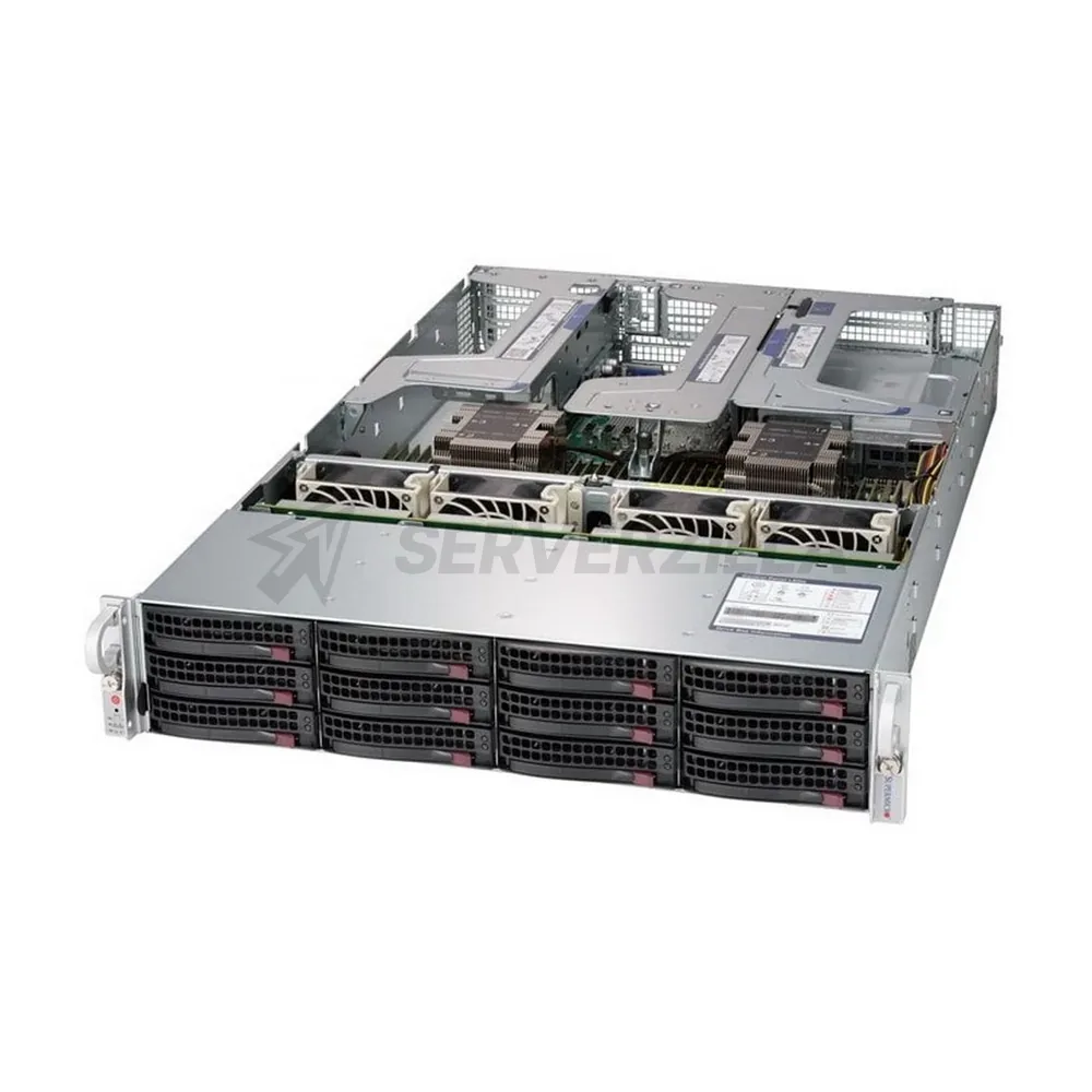 Платформа системного блока SuperMicro SYS-6029U-E1CR4 Power Supply: Intel H79286-011 1300W, Chassis: CSE-LA29UTS-R0NP-FT019 BadPack