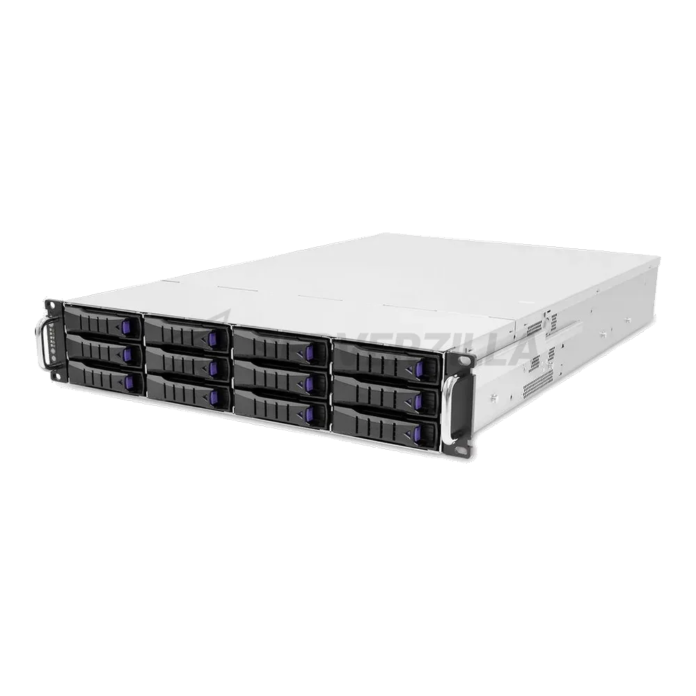 Корпус серверный AIC Bad Pack Корпус AIC XE1-2ET01-08 2U 12x 3.5"/2.5" SAS/SATA/NVMe hot-swap (Passive BP) Chassis, 2x 2.5" 15mm SATA hot-swap, 3x 8038 fan, 1200W redundant power supply Platinum, Low profile rear panel, 28" slide rail, w/o bezel bp