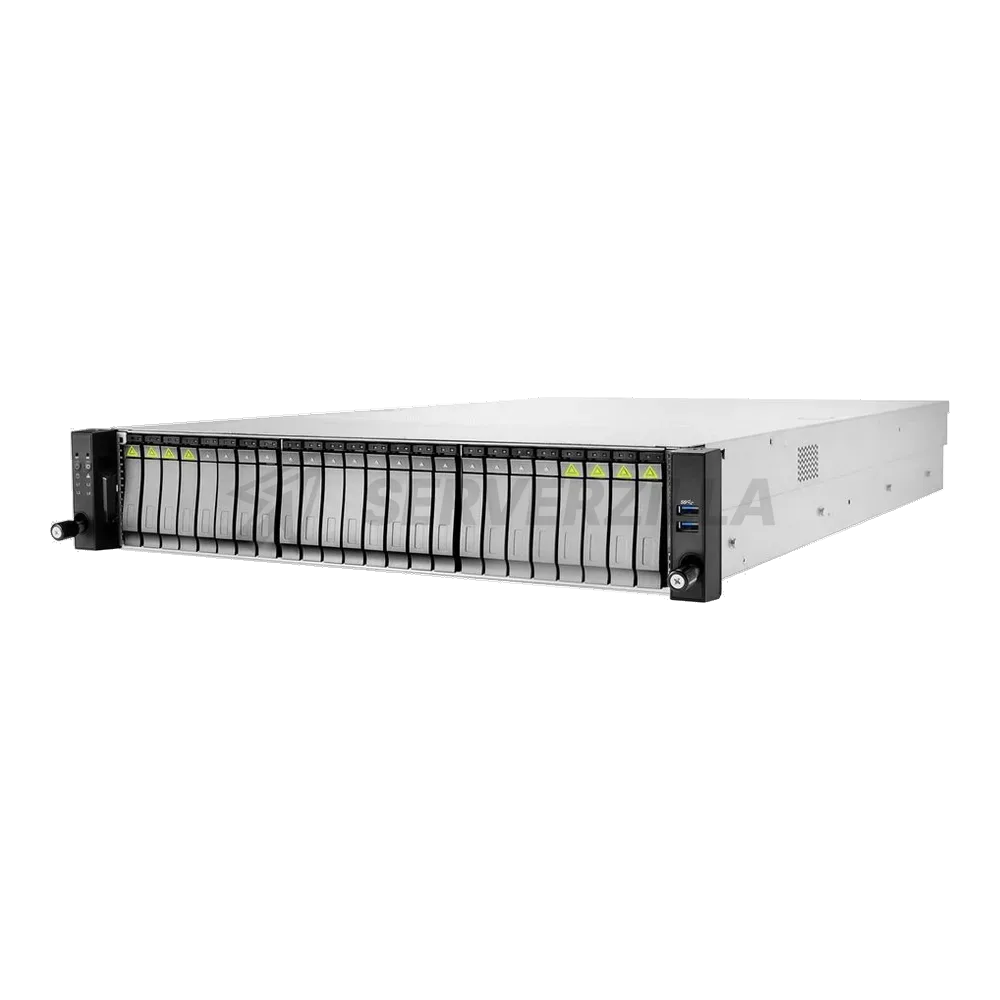 Компьютерный корпус IW-RS224-07 SLIMSAS BP 1200W*2/PDB/FAN 8038mm*4/ SLIMSAS*8 + SAS3 expander BP + rear 2.5" HDD module, tray with GRAY color without NVMe symbol mark/28"RAIL/power cord*2 — фото 2