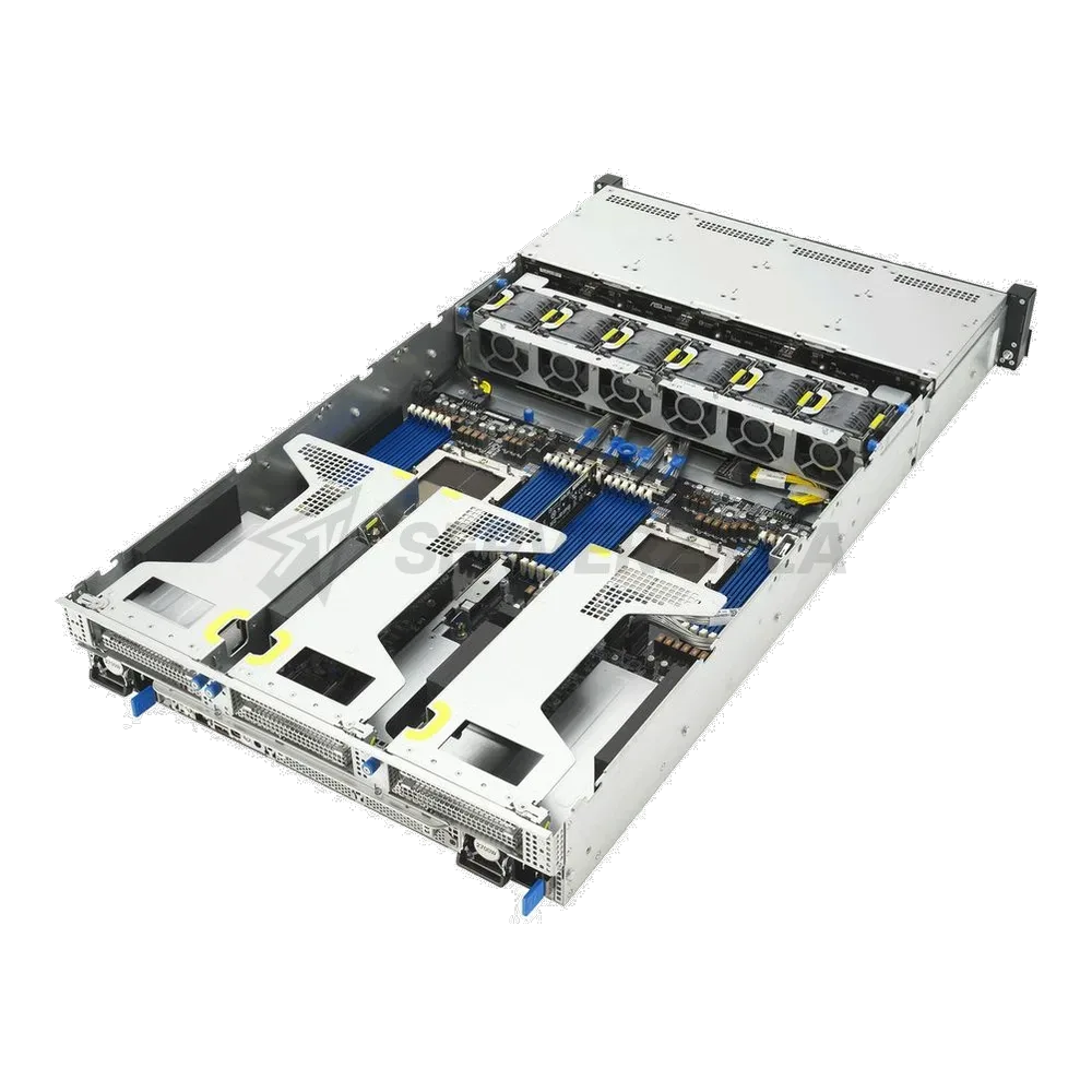Сервер Crusader Squire 2255R (Rack 2U, 2xEpyc 9535 (64C/128T, 2.5 GHz, 256 MB), 12x32GB DDR5 DIMM ECC reg., 4x3.84TB U.2 NVMe, 2x25Gb/s SFP28, 2x2700W, No OS) — фото 6