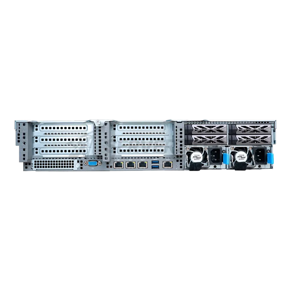 H760-12U 2U, 2x LGA4677, 32x DDR5, 12x SAS/SATA/NVMe, 2х M.2 NVMe 2280, 2x PCIe x16, 6x PCIe x8, OCP 3.0, 2x 1GbE i210, IPMI, RAIL, 1600W — фото 2