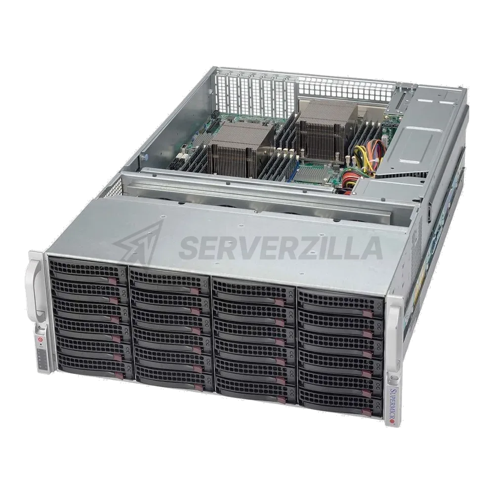 Корпус SuperMicro CSE-847BE1C-R1K28LPB 4U SC847B LP Chassis W/SAS3 Single Expander & 1280W PWS (166909) — фото 2
