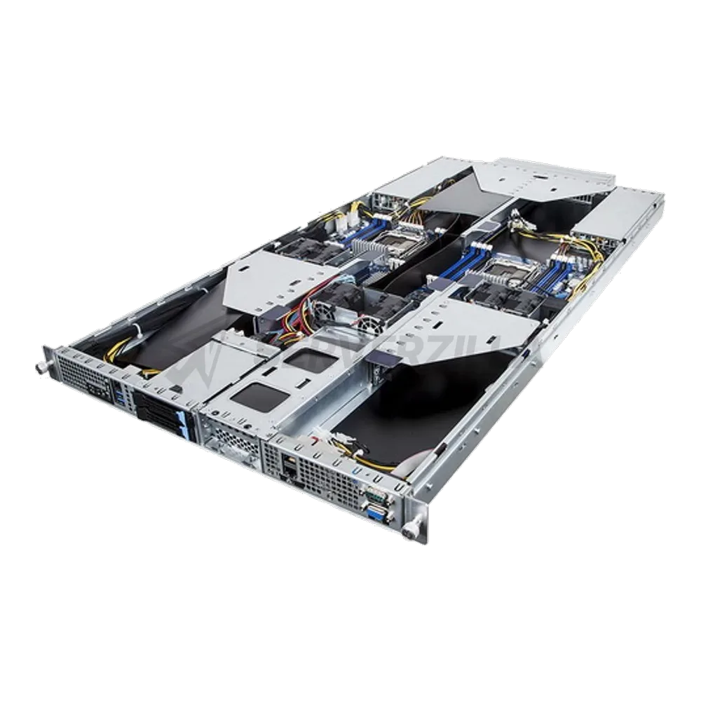 Платформа системного блока Gigabyte G190-H44 1U HPC 4x GPU (NVIDIA® validated GPU platform) Server, 2x Intel Xeon E5-2600V4, 16x RDIMM «DDR4 slots, 2 x GbE LAN ports (Intel® I350-AM2), 2 x 2.5» + 2 x 1.8» fixed internal HDD/SSD bays, 80 PLUS Platinum 2000W redundant PSU»