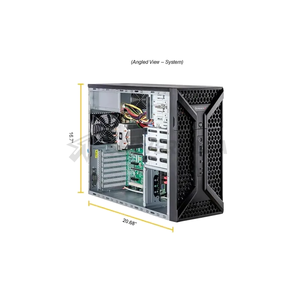 Серверная платформа Mid-Tower Supermicro SYS-531A-IL — фото 2