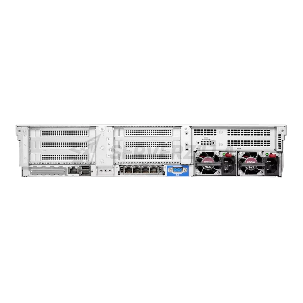 Платформа системного блока с ЦПУ HPE ProLiant DL380 G10+ S-4314 Rack(2U)/Xeon16C 2.4GHz(24MB)/1x32Gb2Rx4 PC4-3200R/MR416i-a 96W Smart Storage Battery (4Gb/RAID 0/1/ 10/5/50/6/60)/noHDD(8/24+2up)SFF BC U.3/noDVD/iLOstd/6PFansHP/2x10GbEthOCP3SFP+/EasyRK+CMA/1x800W — фото 3