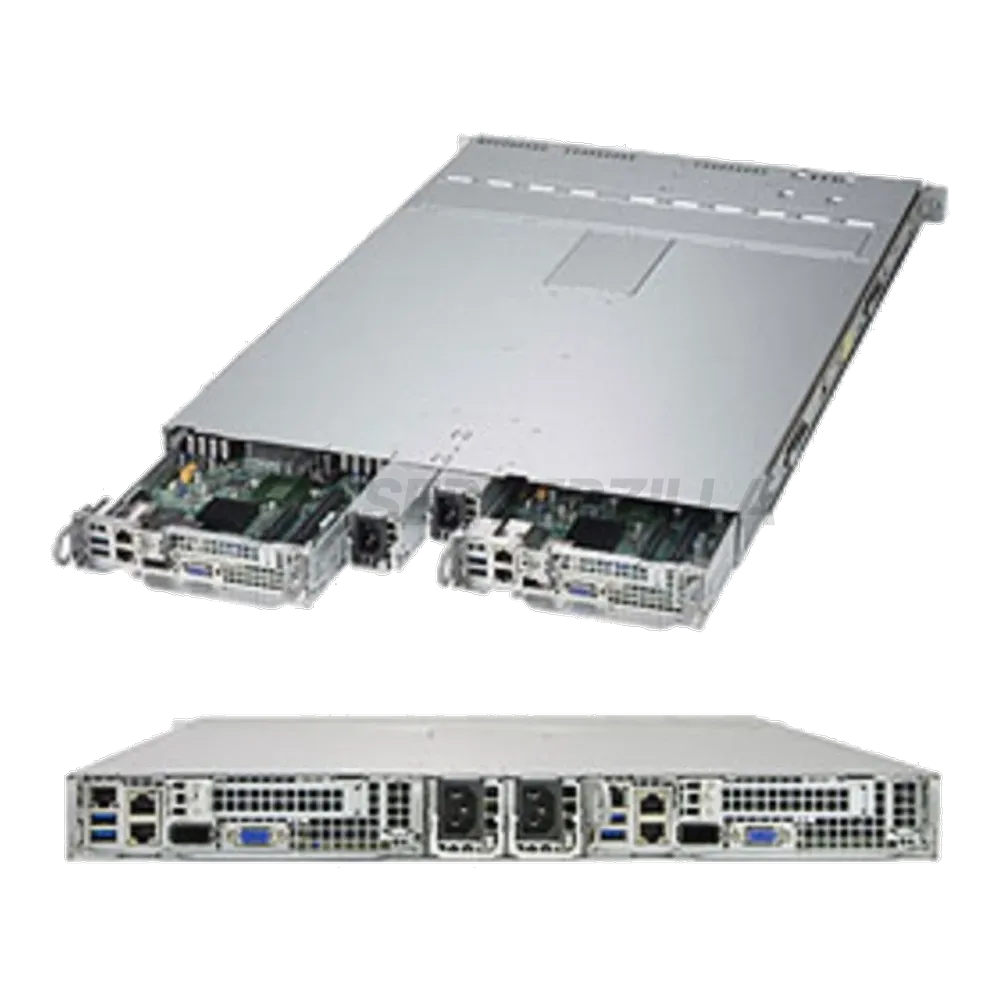 Платформа системного блока SuperMicro SYS-1028TP-DTR X10DRT-P,CSE-809H-R1K05P,BPN-ADP-6SATA3P