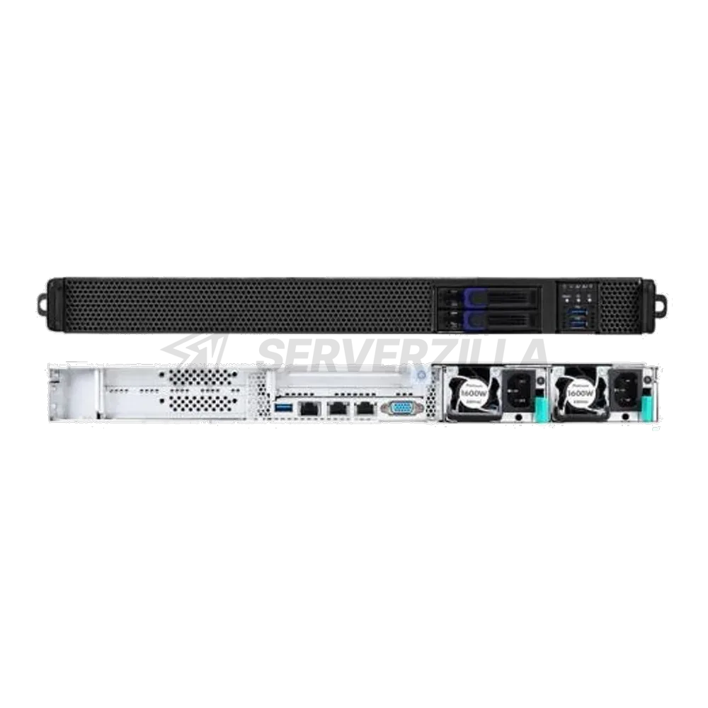 Платформа системного блока Tyan GA88B8021 B8021G88V2HR-2T-N 1U 4/6GPU AMD EPYC HPC Server, 2 2.5" Hot-Swap SSD/HDD, 1 AMD Socket SP3, 1, AMD EPYC™ 7000 Series Processor, 16 DIMM slots — фото 3
