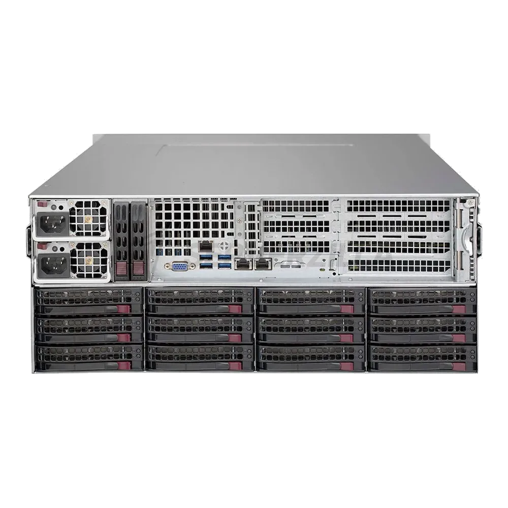 Корпус SuperMicro  CSE-847A-R1K28WB Black 4U SC847A SAS-MultiLane-BPN  WIO — фото 4
