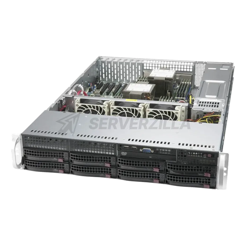 Supermicro 0000001240 (2U/620P-TRT/2x4310/256GB/2x240GB/2x10GbE/2x1200W/RMKit)