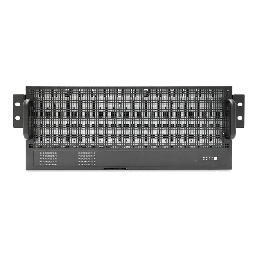 Корпус AIC J4060-04-35X_XJ1-40604-06, 4U 60x 3.5” hot-swap bays, hot-swap JBOD with dual SAS 12G expander controller, dual BMC, tool-less HDD tray,1200W 1+1 hot-swap redundant 80+ Platinum, tool-less rail kit (35X series) — фото 2