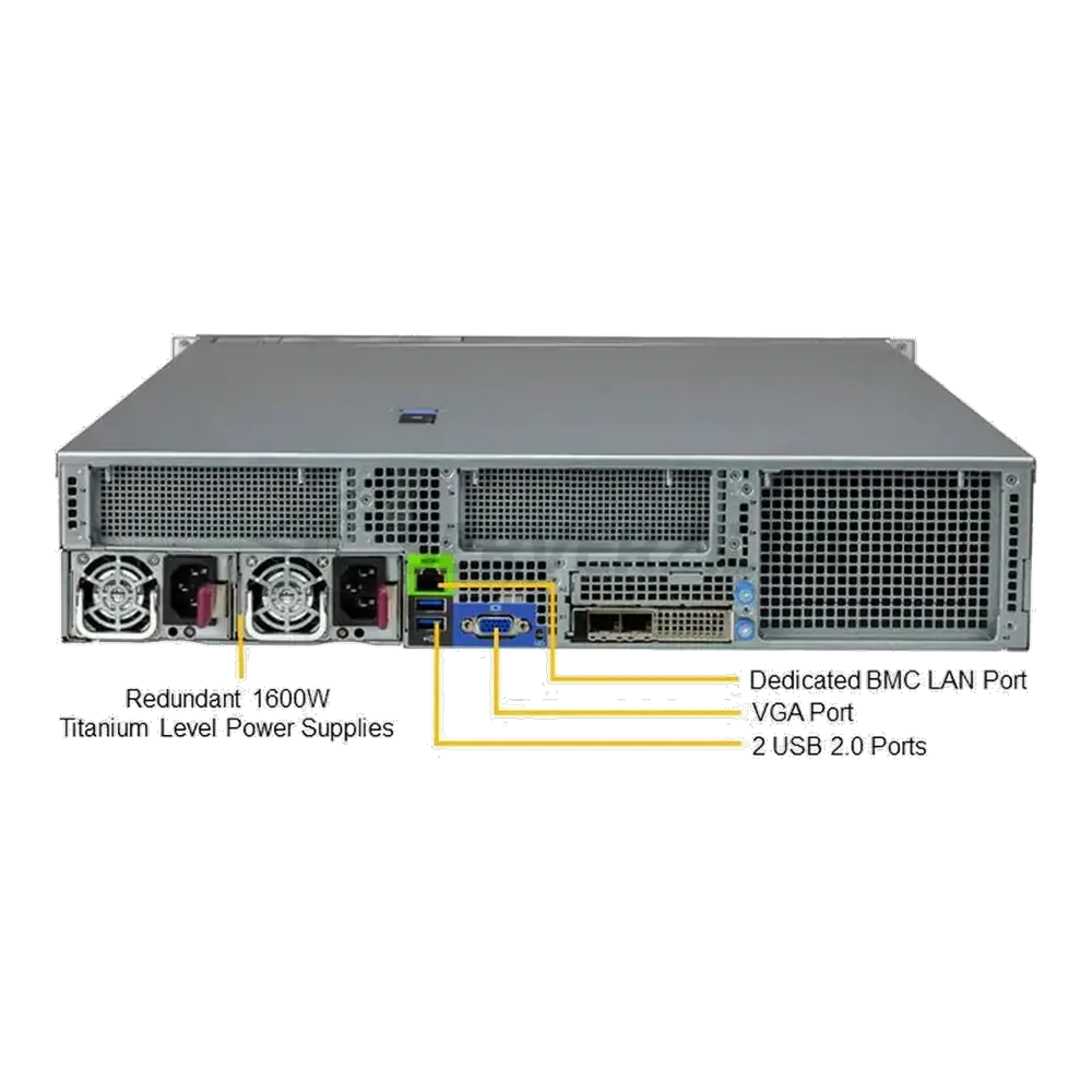 Серверная платформа Supermicro SYS-221H-TN24R, БП 1600 Вт, new-pulled — фото 3