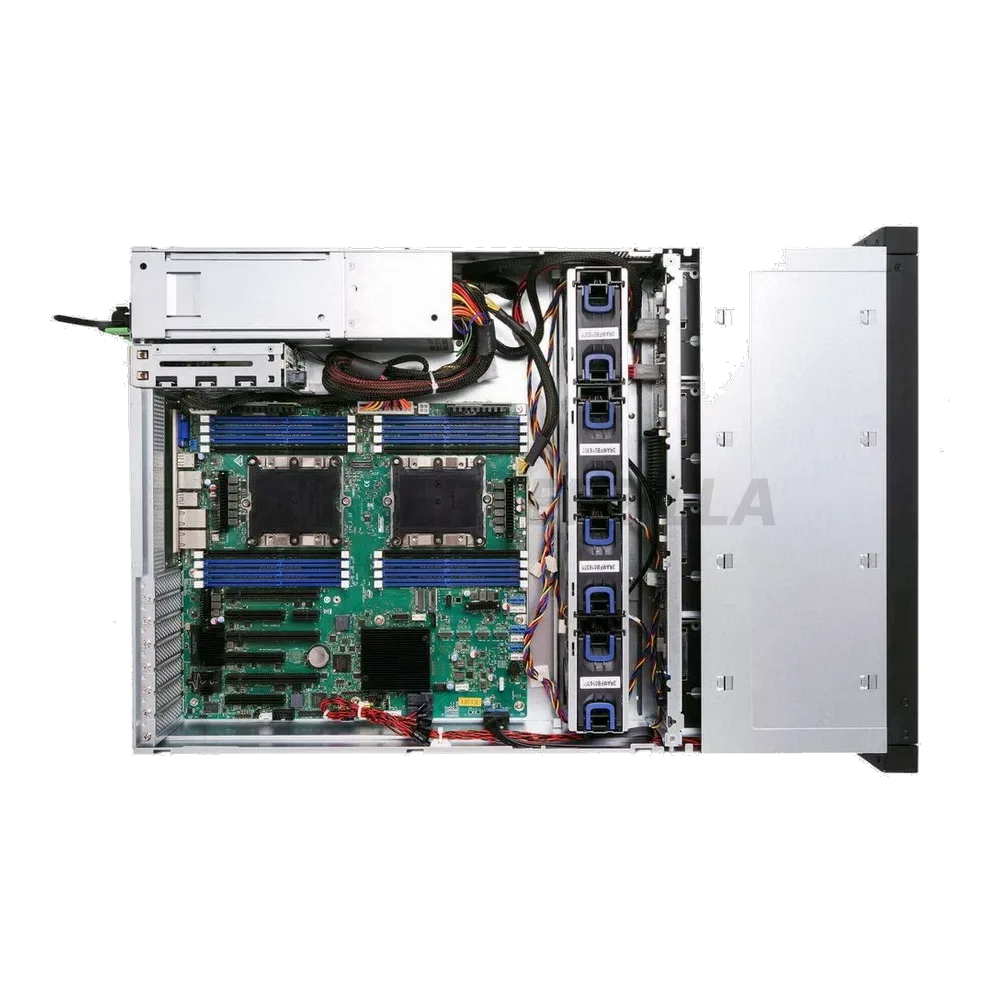 Компьютерный корпус IW-RS212-07 OCULINK BP 800W*2/PDB/FAN 8038mm*4/OCUlink*4 BP/rear 2.5" HDD module(12G)/28 RAIL/power cord*2 — фото 3
