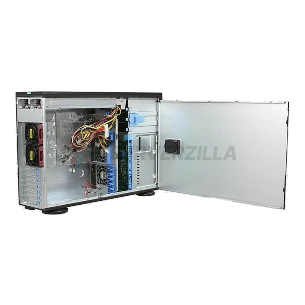 Корпус SuperMicro CSE-745BAC-R1K28B2 Tower/4U, E-ATX, 1280 W  80 Plus Platinum, 8x 3.5», 3x 5.25» — фото 6