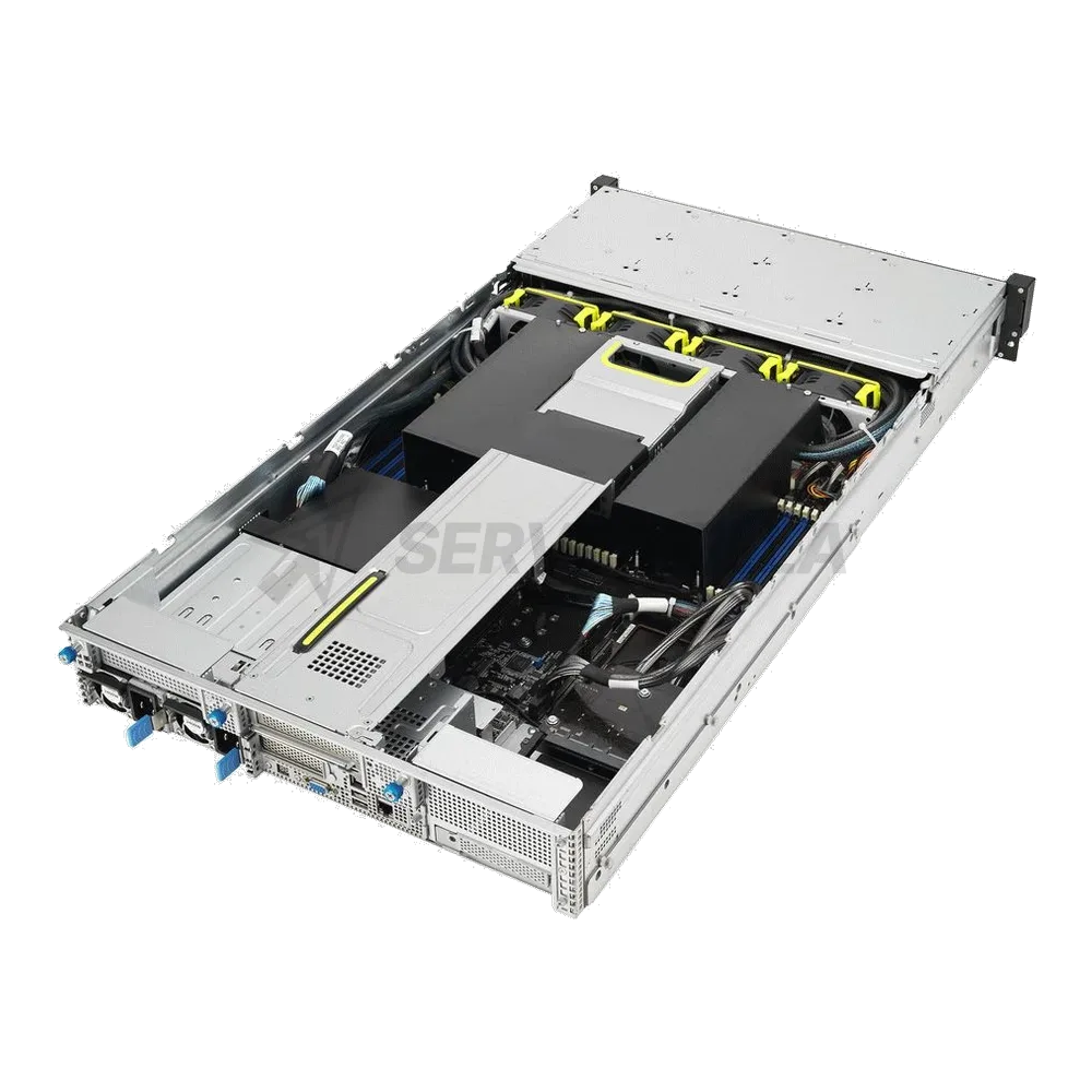 Сервер Crusader Squire 2250R (Rack 2U, 2xXeon Gold 5520+ (28C/56T, 2.2 GHz, 52 MB), 8x32GB DDR5 DIMM ECC reg., 16x1.92TB SSD SATA, 9560-16i + CVM, 2x10Gb/s RJ-45, 2x2600W, No OS) — фото 5