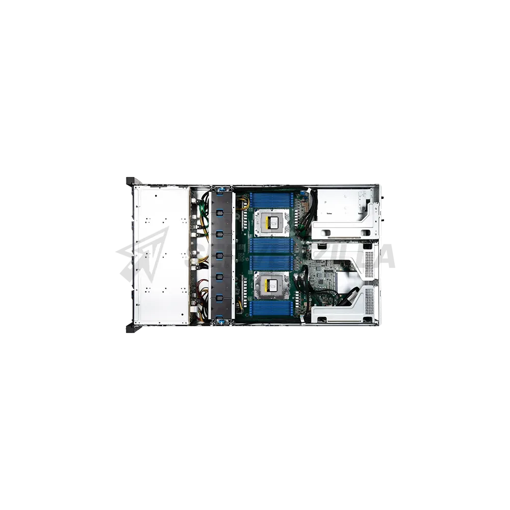 Серверная платформа/ MSI S2206-02, 2U,2x AMD EPYC SP5 9004/9005 360W (400W under specific conditions), 24x DDR5, 8x 3.5/2.5'' SATA/SAS* + 4x 3.5/2.5'' NVME hsb, 2x M.2 PCIe 2280, 7x PCIe x16, 2x 1000Base-T (I350AM2), 1x PCIe OCP3.0 slot, 1+1 2000W — фото 11