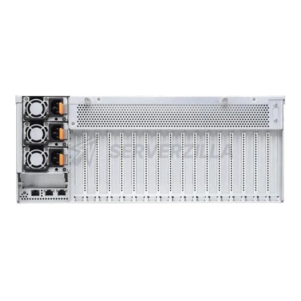 Платформа системного блока Tyan TYAN B7109F77DV14HR-2T-NF FT77D-B7109 4U GPGPU server Intel Dual-Socket Xeon Scalable processors, «DDR4 2666MHz RDIMM x 24 slots, 8 double width PCIe X16 slots, Intel X540 dual port 10Gb RJ45 NIC mezz card x 1, 3200W(2+1) redundant PSU, 2.5» x 14 SATA 6G» — фото 4