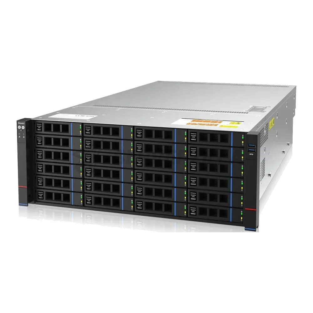 Gooxi SL401-D36RE-G3 4U, 2xLGA4189 ; 32x DDR4; 36x 3.5"(2.5") SATA/SAS , 12Gb/s SAS expander (24+12) ; 2x 2.5" rear SAS/SATA; 2x 2.5" rear NVMe ; 2х M.2 NVMe 2280 ; 2xPCIe 4.0x16; 4xPCIe 4.0 x8