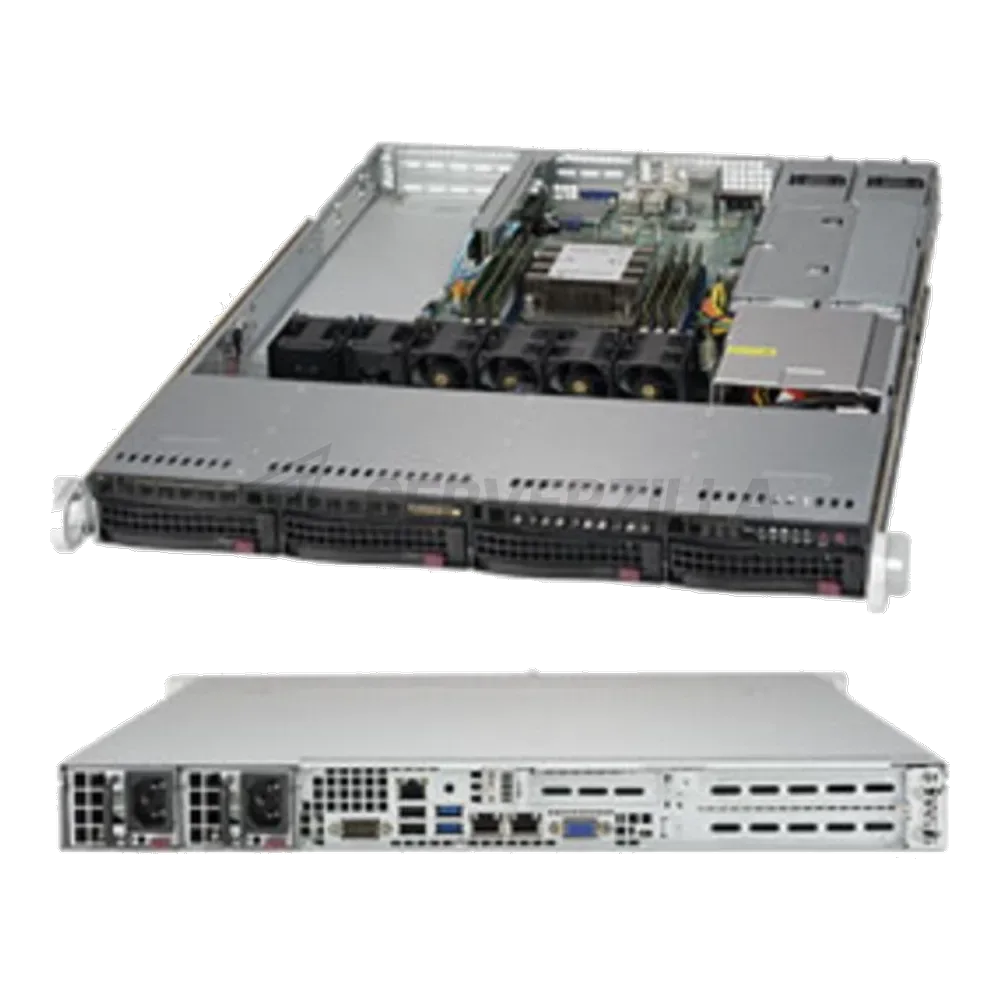 Платформа системного блока SuperMicro SYS-5019P-WTR 1U Rackmount SC815TQC-R504WB X11SPW-TF (263776)