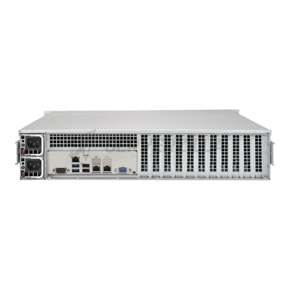 Платформа системного блока SuperMicro SYS-2028R-TXR Intel® Xeon® processor E5-2600 v4/ v3 Dual Socket R3 (LGA 2011) 16x 288-pin DDR4 DIMM slots Intel® C612 chipset SATA3 (6Gbps) with RAID 0, 1, 5, 10 Intel® i350 Dual Port Gigabit Ethernet — фото 2