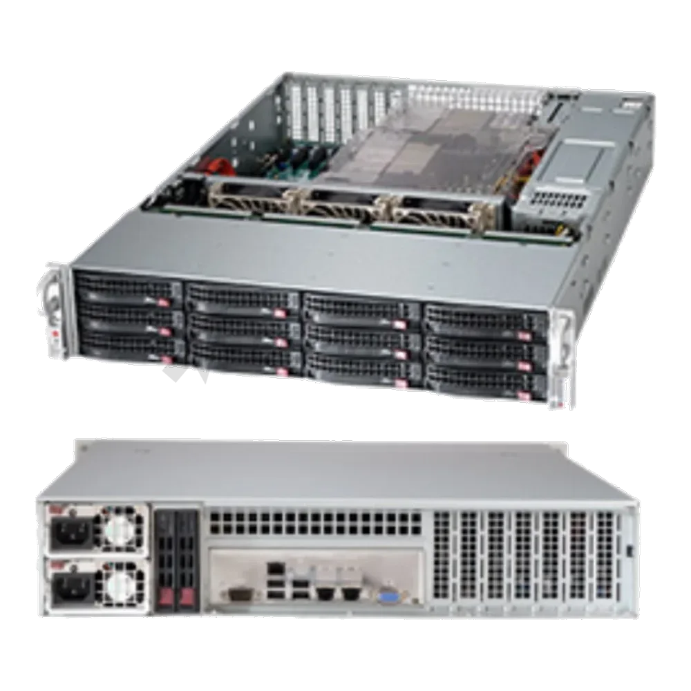 Корпус серверный Bad Pack SuperMicro CSE-826BE1C-R920LPB 2U SC826B Chassis W/ 1 Expander, 920W, Black (158003)