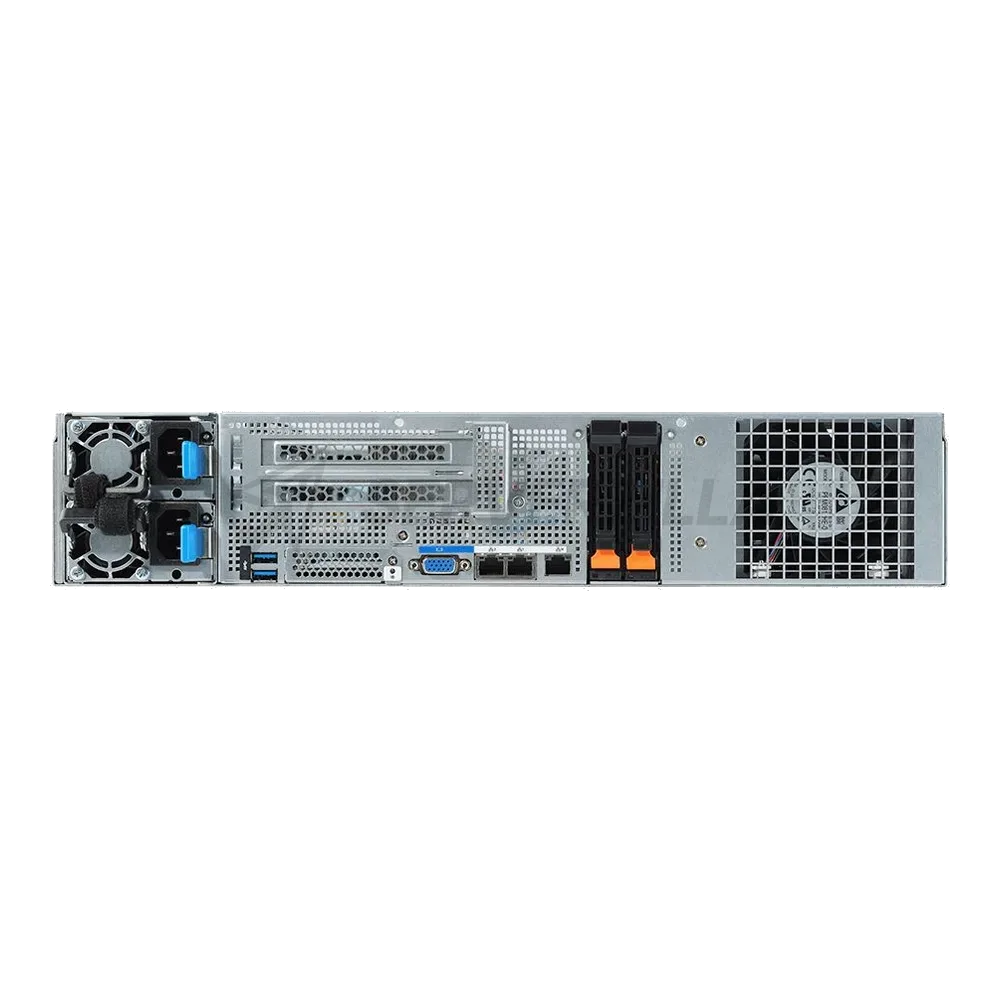 Платформа системного блока Gigabyte G242-Z10 (rev. 100) 2U UP 4 x GPU Gen3 Server,NVIDIA® NGG Ready server,Single AMD EPYC 7002 series processor family,8-Channel RDIMM/LRDIMM DDR4 per processor,8 x DIMMs,2 x 1Gb/s LAN ports (Intel® I350-AM2),1 x dedicated management port,6NG242Z10MR-00-xxx — фото 6