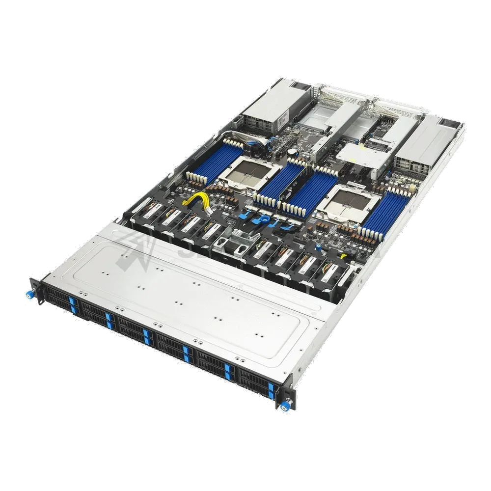 Сервер Crusader Squire 1255R (Rack 1U, 2xEpyc 9535 (64C/128T, 2.5 GHz, 256 MB), 12x64GB DDR5 DIMM ECC reg., 4x3.84TB SSD SATA, 2x480GB SSD SATA, 9560-16i + CVM, 2x1Gb/s RJ-45, 2x2000W, No OS) — фото 4