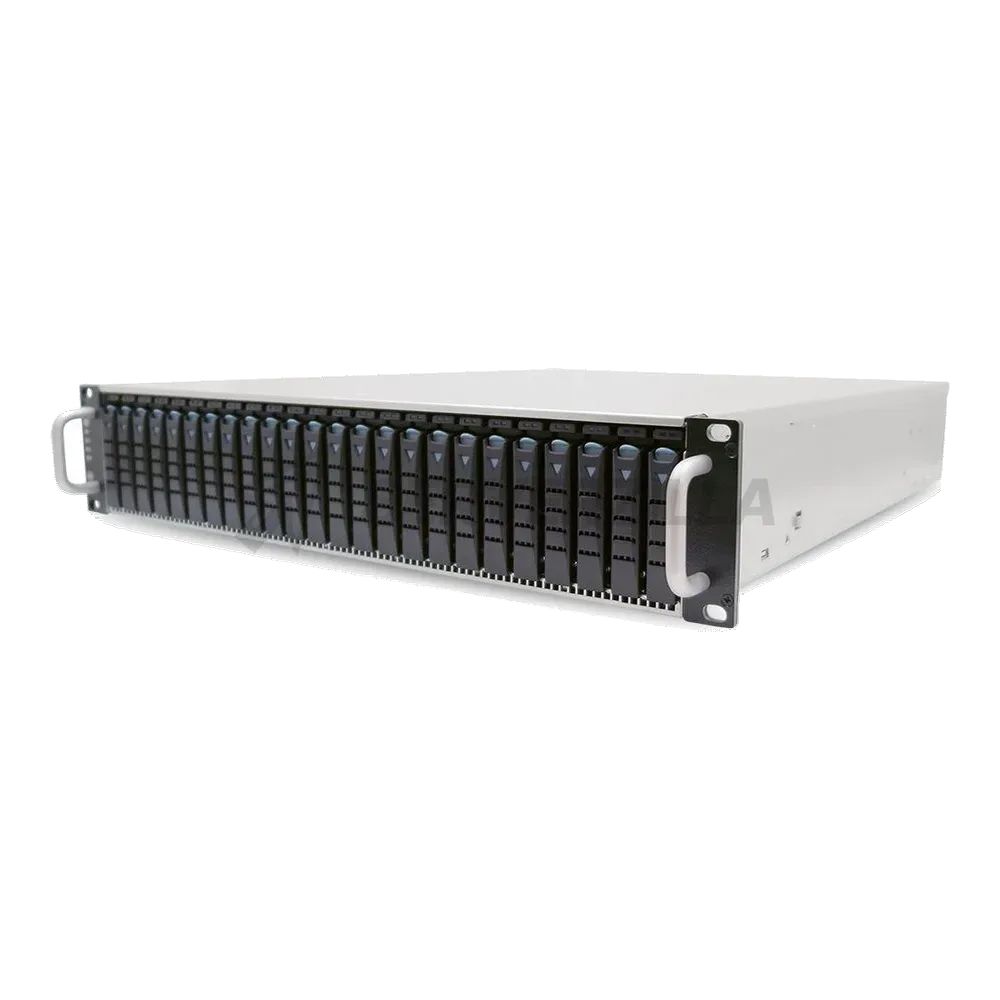 Корпус AIC J2024-02-03X_XJ1-20242-07 J2024-02, 2U, 24xSATA/SAS HS 2,5" bay, hot swap JBOD, 2xSAS 12G expander with 3xSFF-8644, 2xBMC, 549W 1+1 redundant 80+ Platinum, w/o rails, w/o bezel