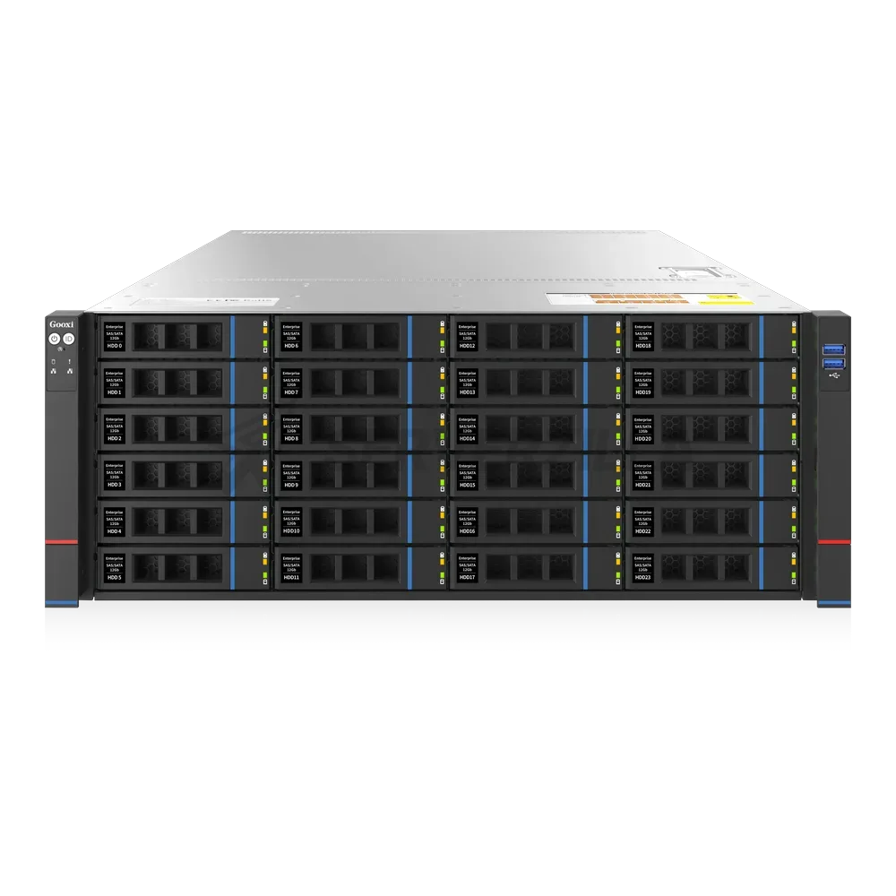 Gooxi SL401-D36RE-G3 4U, 2xLGA4189 ; 32x DDR4; 36x 3.5"(2.5") SATA/SAS , 12Gb/s SAS expander (24+12) ; 2x 2.5" rear SAS/SATA; 2x 2.5" rear NVMe ; 2х M.2 NVMe 2280  ;  2xPCIe 4.0x16;  4xPCIe 4.0 x8 — фото 4