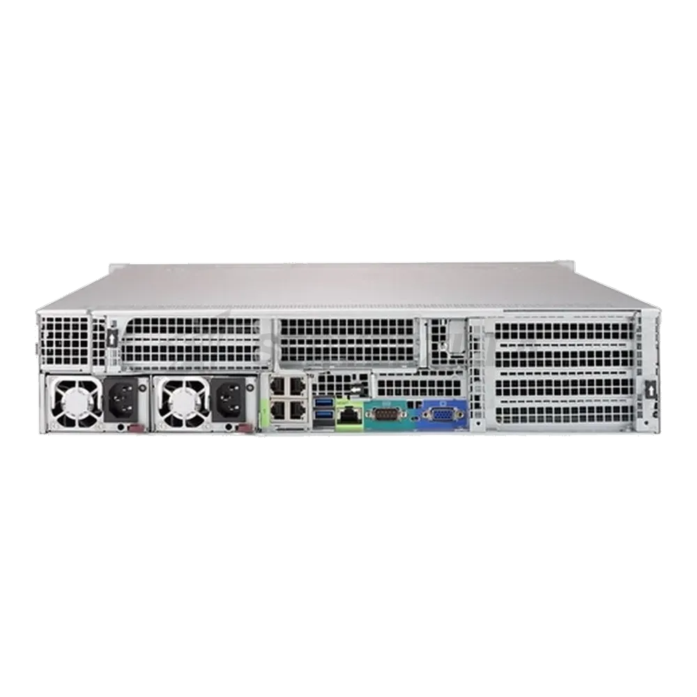 Платформа системного блока SuperMicro SYS-2029U-TR4-FT019 2U, 2xLGA3647 (up to 205W), iC621 (X121PU), 24xDDR4, up to 24x2.5 SAS/SATA, 4x 1000GBase-T (i350), 1x PCIE x16, 5x PCIE x8 LP, 1x PCIE x8 LP, 1x PCIE x8 internal LP, 2x 800W — фото 2