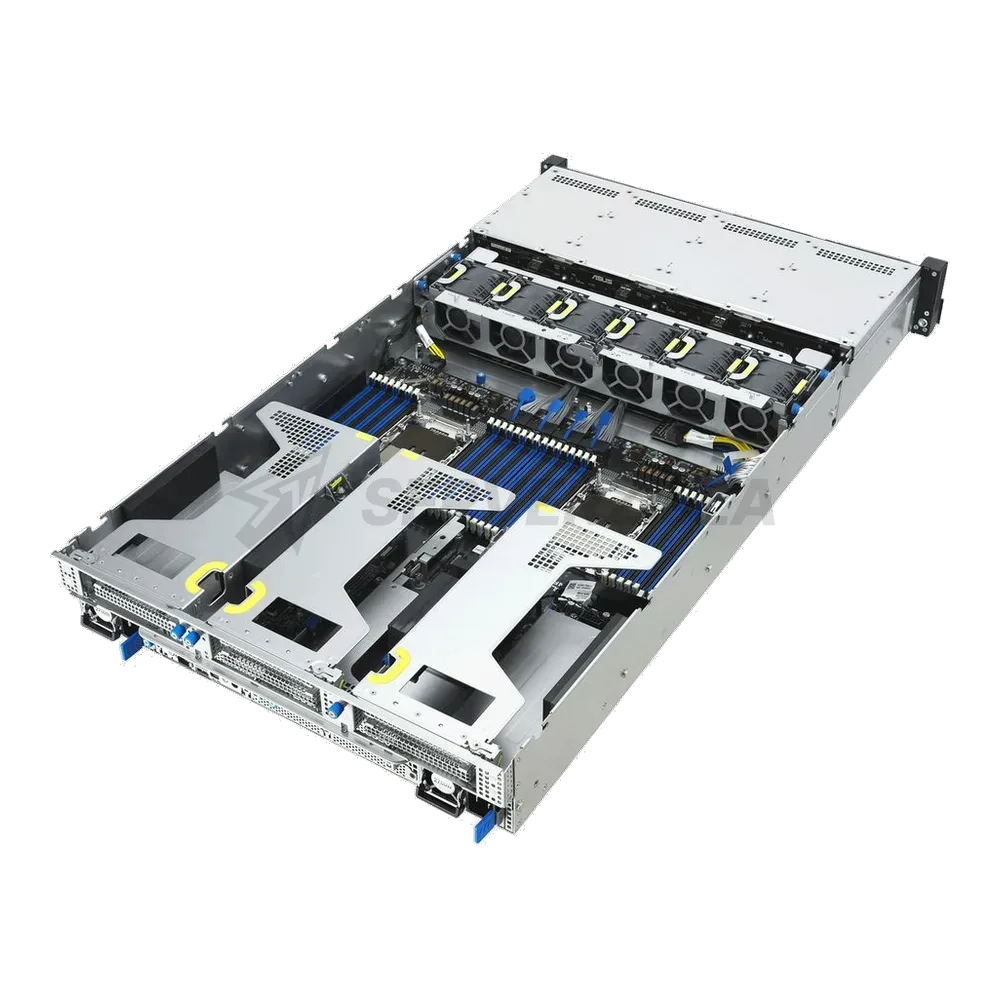 Сервер Crusader Squire 2260R (Rack 2U, 2xXeon 6515P (16.0C/32T, 2.3 GHz, 72 MB), 4x64GB DDR5 DIMM ECC reg., 12x20TB HDD SAS 7.2K, 9560-16i + CVM, 2x2700W, No OS, WB3) — фото 7