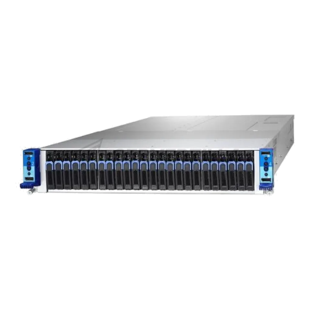 Платформа системного блока Tyan B7108T200X4-220PE6HR 2U4N 2 LGA3647 Intel Xeon Processor (6) 2.5" Hot Swapper node 1+1 2,200WRPSU, 80+ Platinum C621 (24) NVMe