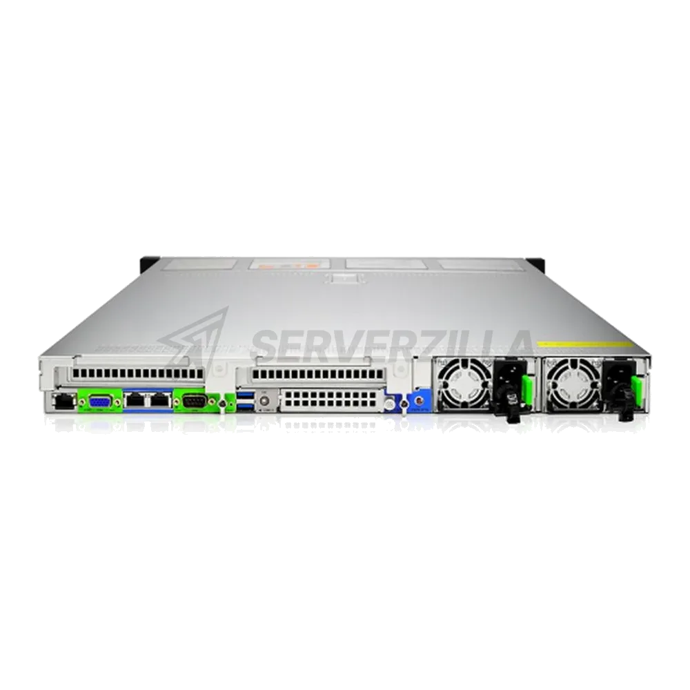 Платформа системного блока Gooxi SR101-D04R AMD 1st/2nd/3rd Gen 1U Direct-attached Backplane 4_2.5/3.5 SAS/SATA Hard Drive Bay Server Barebone + 550W (без доп. райзеров, без рельс C2907-664-3) батарейка CR2032 не установлена — фото 3