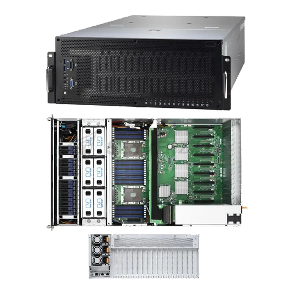 Платформа системного блока Tyan TYAN FA77-B7119 (B7119F77V14HR-2T-N) 2x Purley, 4U, (2) LGA3647 Intel Xeon Scalable Processor , 8x «GPU, 2.5» SATA hdd bays x 14