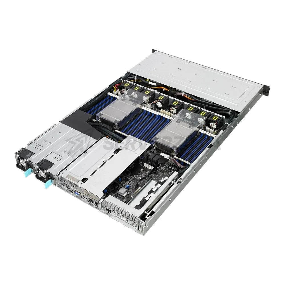 Платформа системного блока ASUS RS700A-E9-RS12 V2 8x OCuLink on the backplane, 12x 2.5' trays (4x NVMe/SATA, 4x NVMe/SAS/SATA, 4x SAS/SATA bays), ROME ready, NAPLES - BIOS update need, 2x OcuLink ports on MB, 2x OcuLink ports on card, 2x 800W (635196) — фото 3