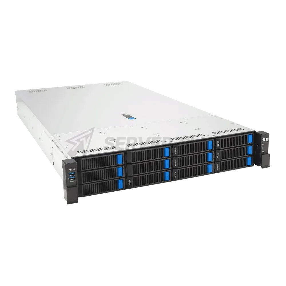 Сервер Crusader Squire 2255R (Rack 2U, 2xEpyc 9535 (64C/128T, 2.5 GHz, 256 MB), 12x32GB DDR5 DIMM ECC reg., 4x3.84TB U.2 NVMe, 2x25Gb/s SFP28, 2x2700W, No OS) — фото 3
