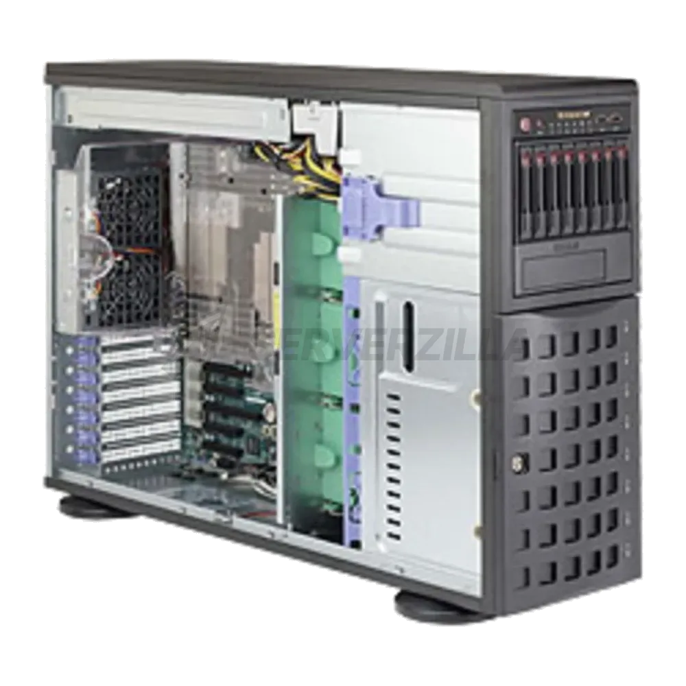Платформа системного блока SuperMicro SYS-7048R-C1R, X10DRH-C, CSE-745TQ-R920B, CSE-M28SACB-O