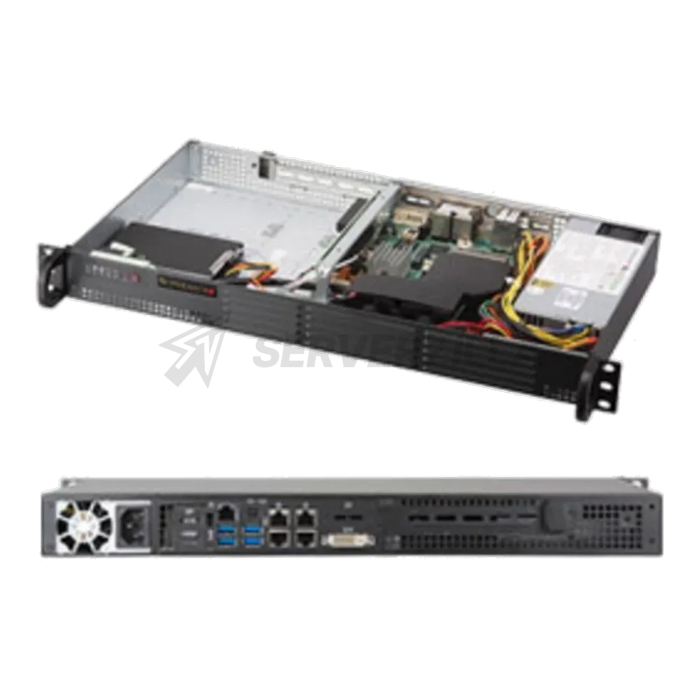 Платформа системного блока SuperMicro SYS-5019S-TN4 X11SSV-M4F, CSE-504-203B
