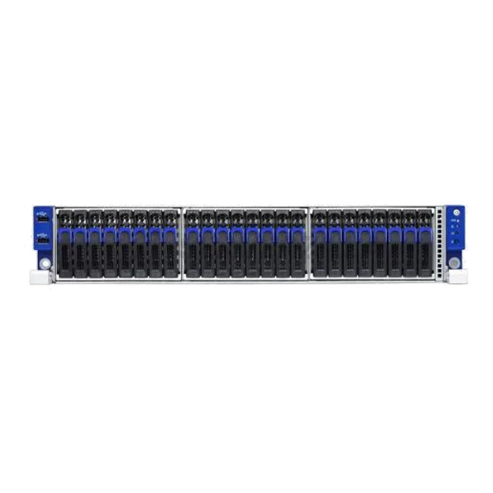 Платформа системного блока Tyan B8026T70AV26HR-LE 2U AMD EPYC 24 2.5" +2 2.5"Hot-Swap bays 1+1 770W RPSU, 80+Platinu 24 SATA + 2 OSbot 7mm slots inrear — фото 2